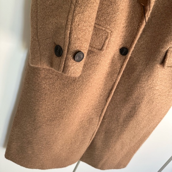 Caramel Boucle Coat - Picture 8 of 11